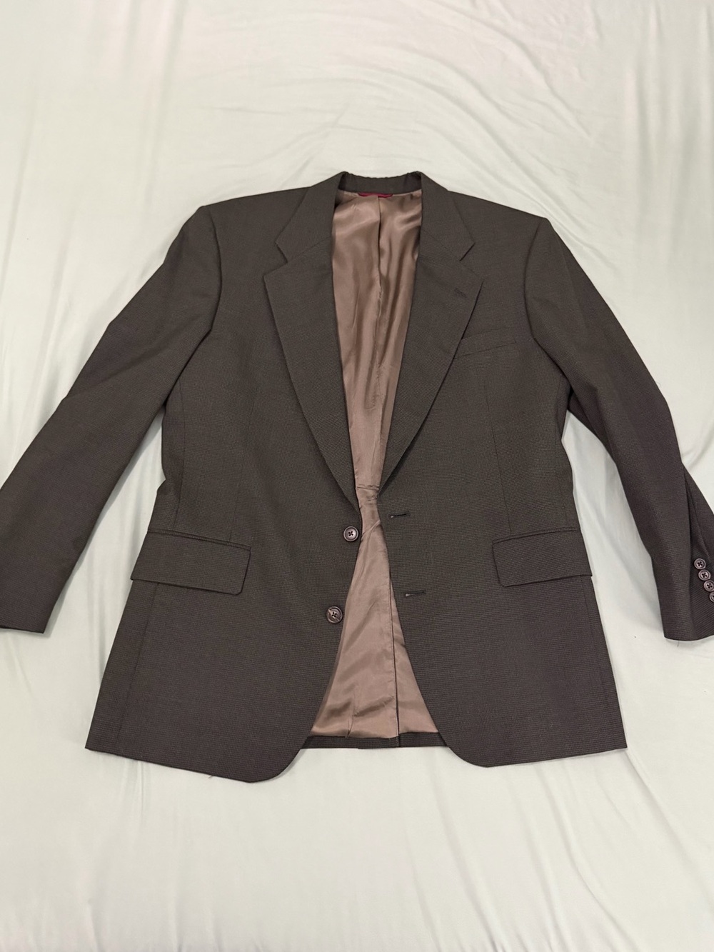 Vintage Jos. A. Bank Dark Olive Two-Button Blazer